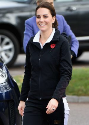 Kate Middleton - Visits the Lawn Tennis Association at the National Tennis Centre in London